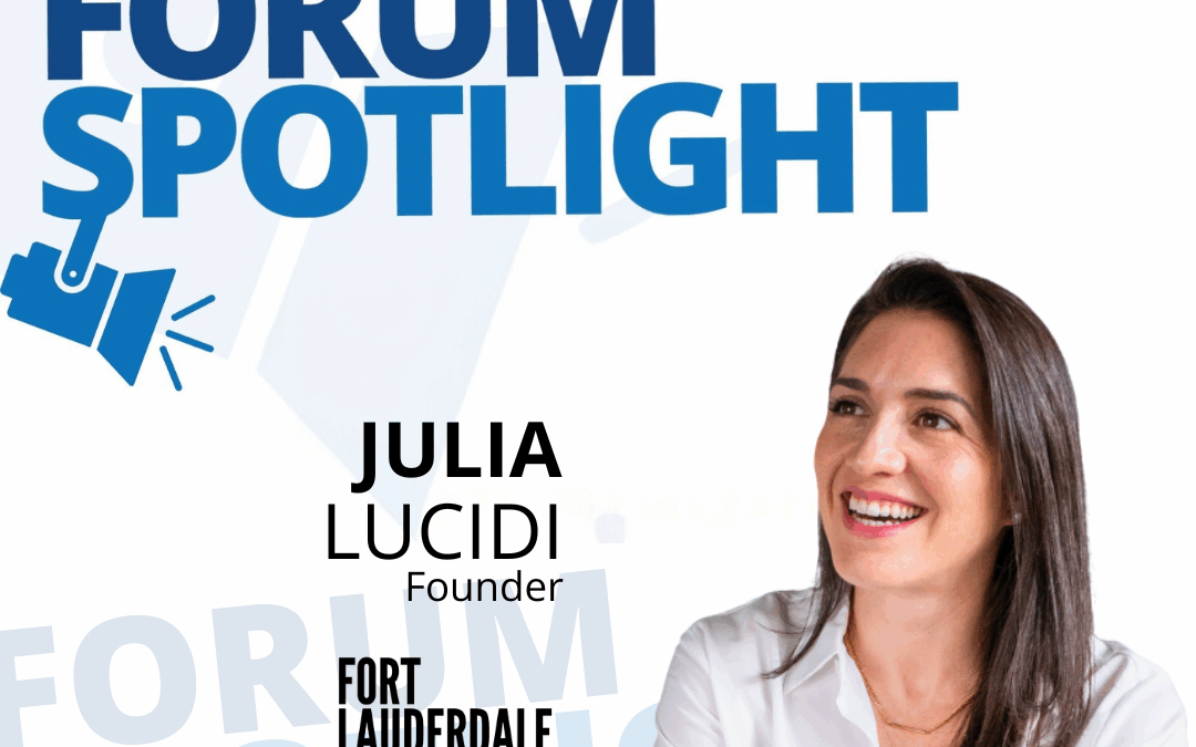 Forum Spotlight: Julia Lucidi & Fort Lauderdale Tech Meetup